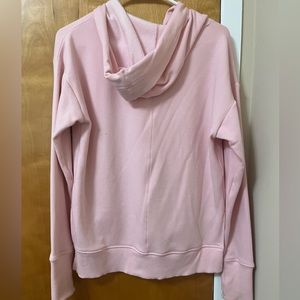 Simple light pink hoodie